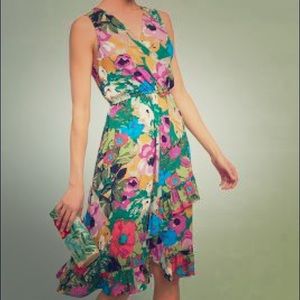 Daphne Wrap Dress, Anthropologie, SP